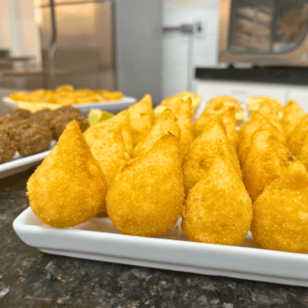 Curso Prático Faça e Venda Salgados  24/04/25 9h às 16h
